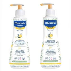 Mustela Baby Nourishing Cleansing Gel Pack of 2